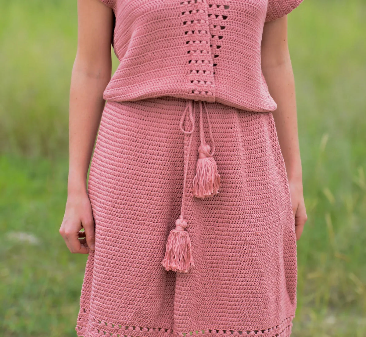 Cache Coeur Dress (Crochet)