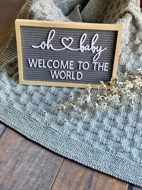 The Finley Baby Blanket (Knit)