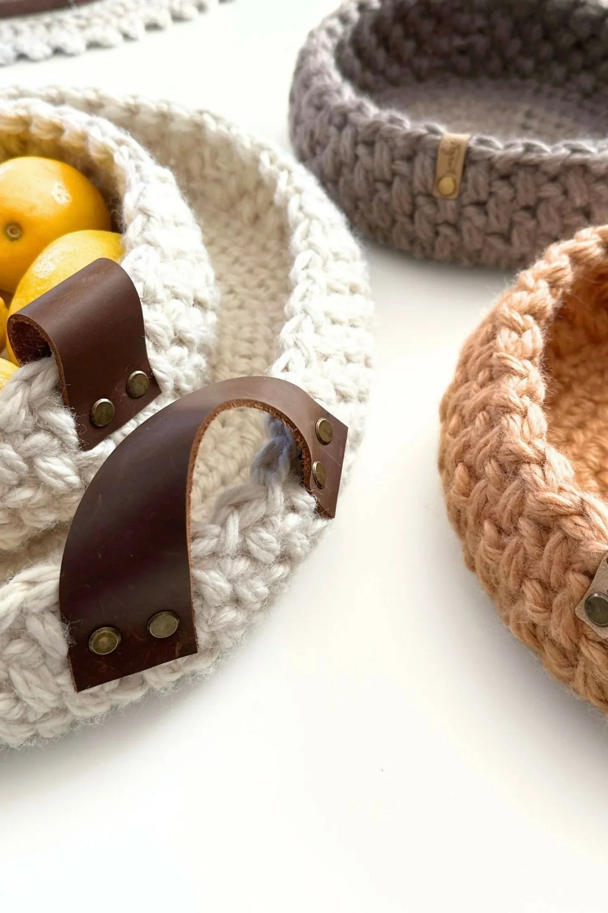 The Spike Stitch Basket & Tray (Crochet)