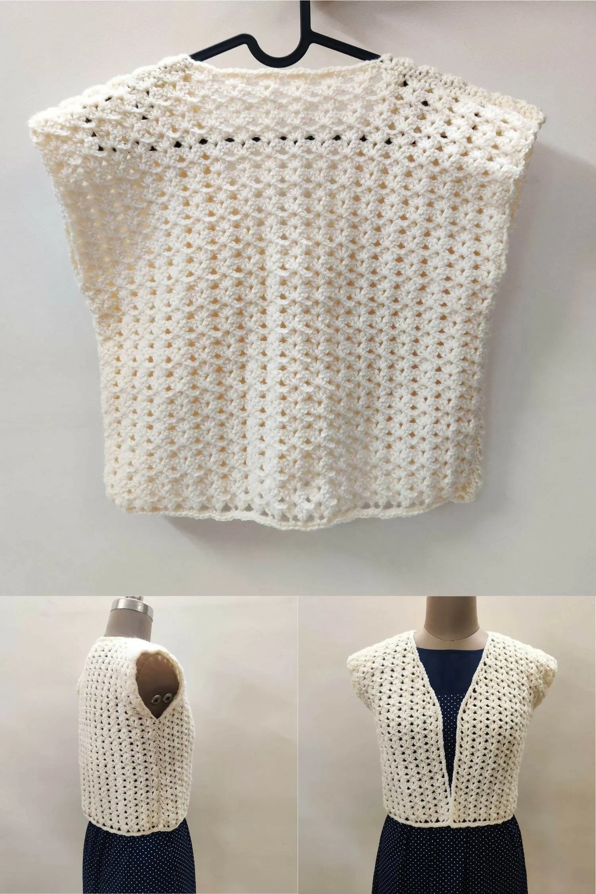 Moonflower Vest (Crochet)