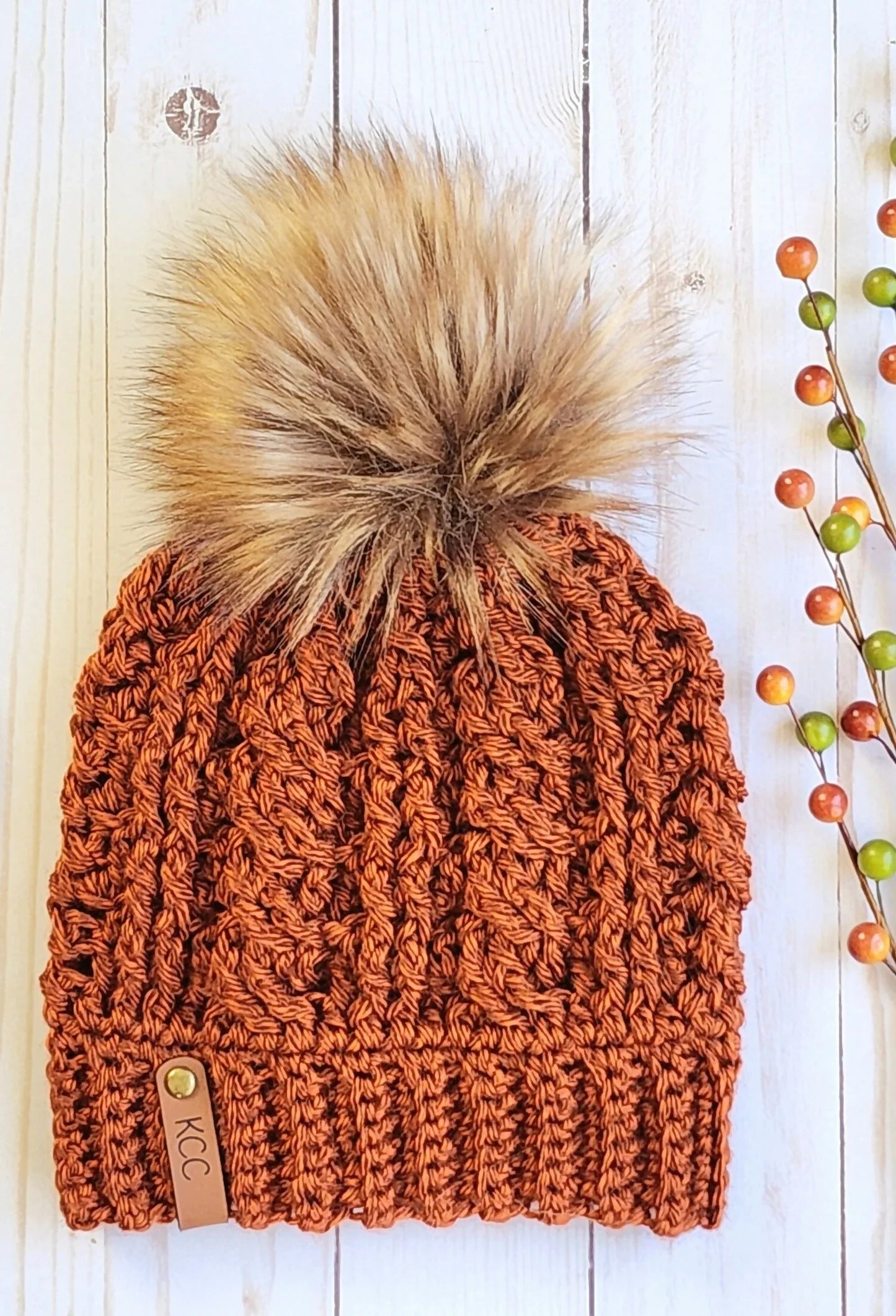 Karen Cable Beanie (Crochet)