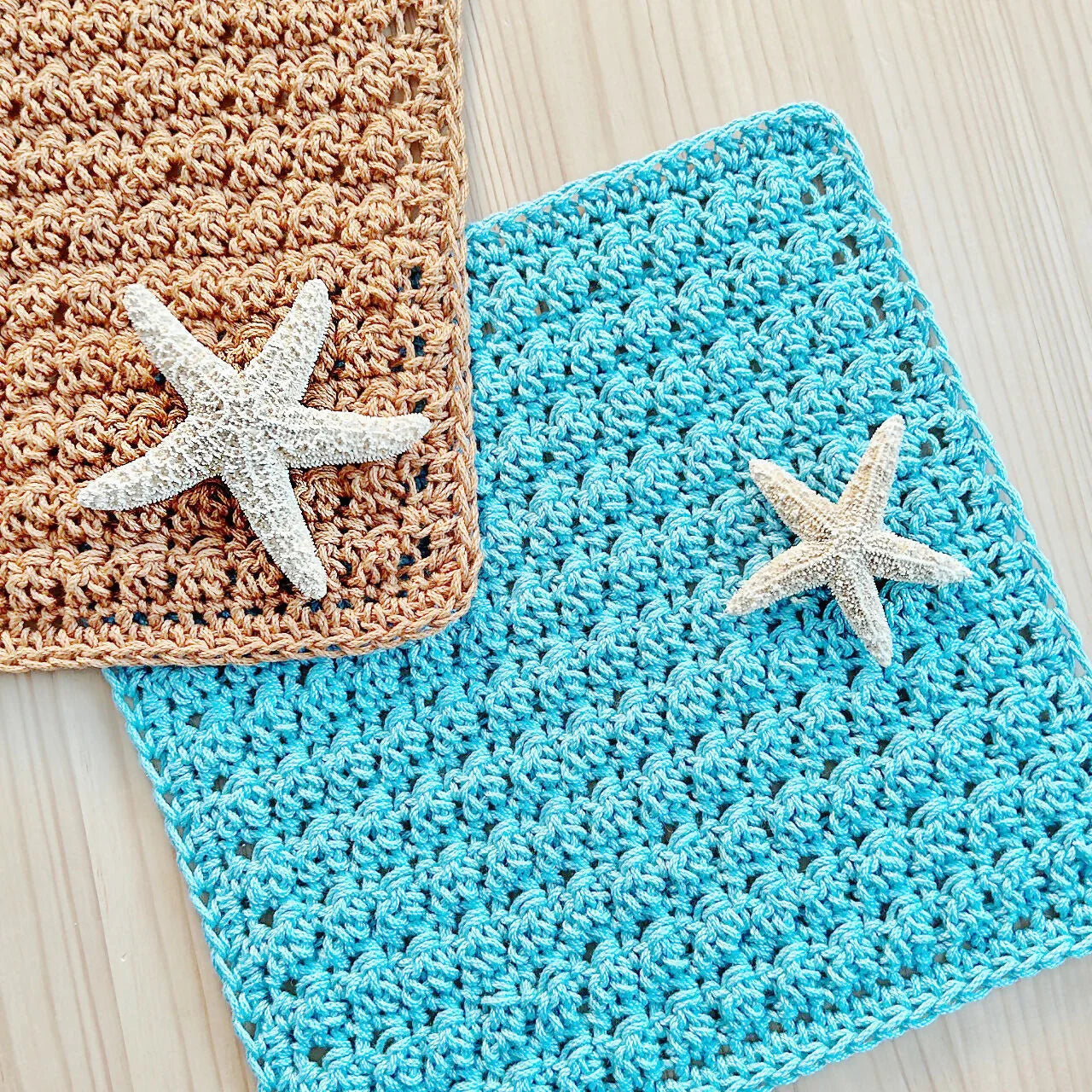 The Sea Star Venice Washcloth (Crochet)
