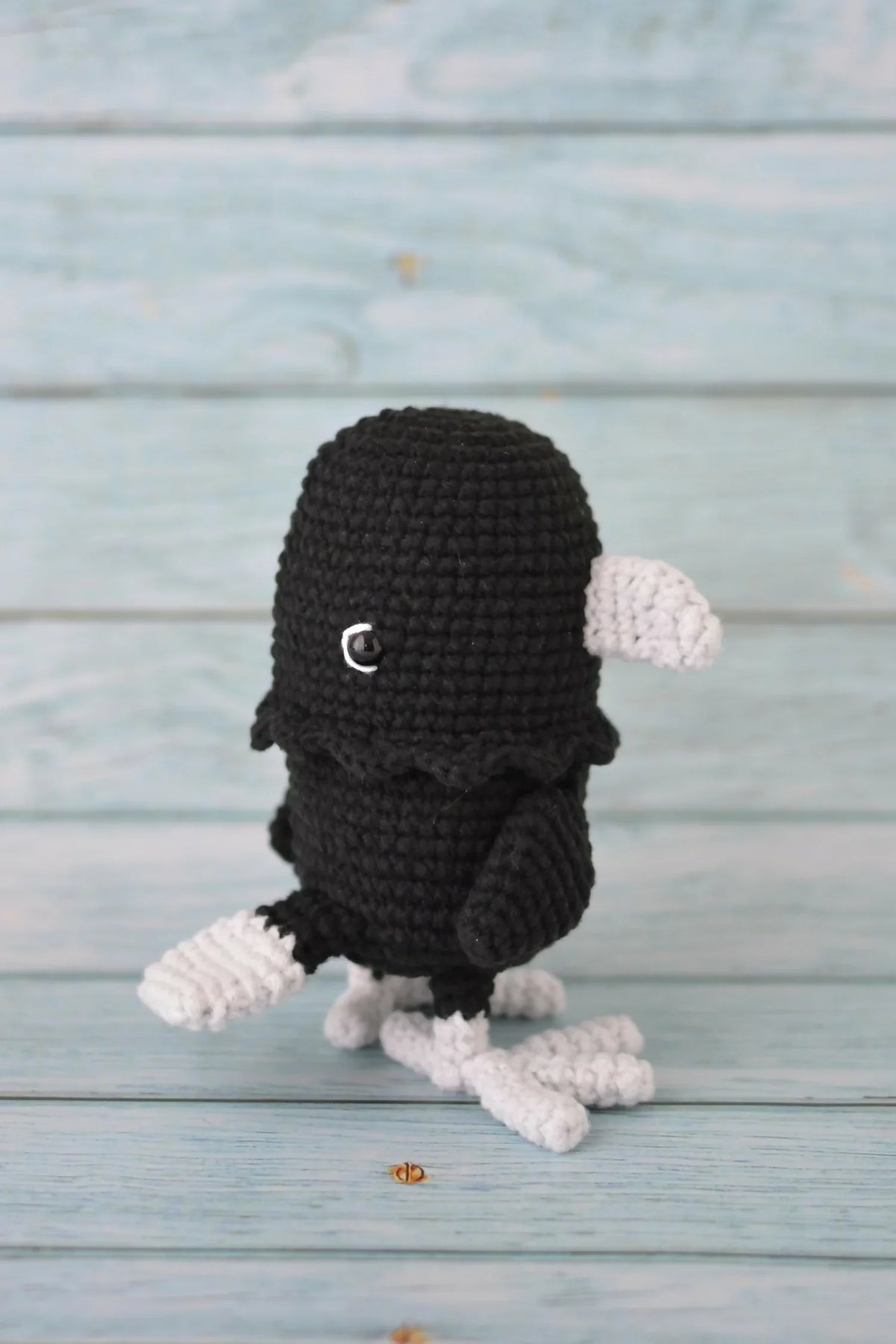 Kieran the Raven (Crochet)