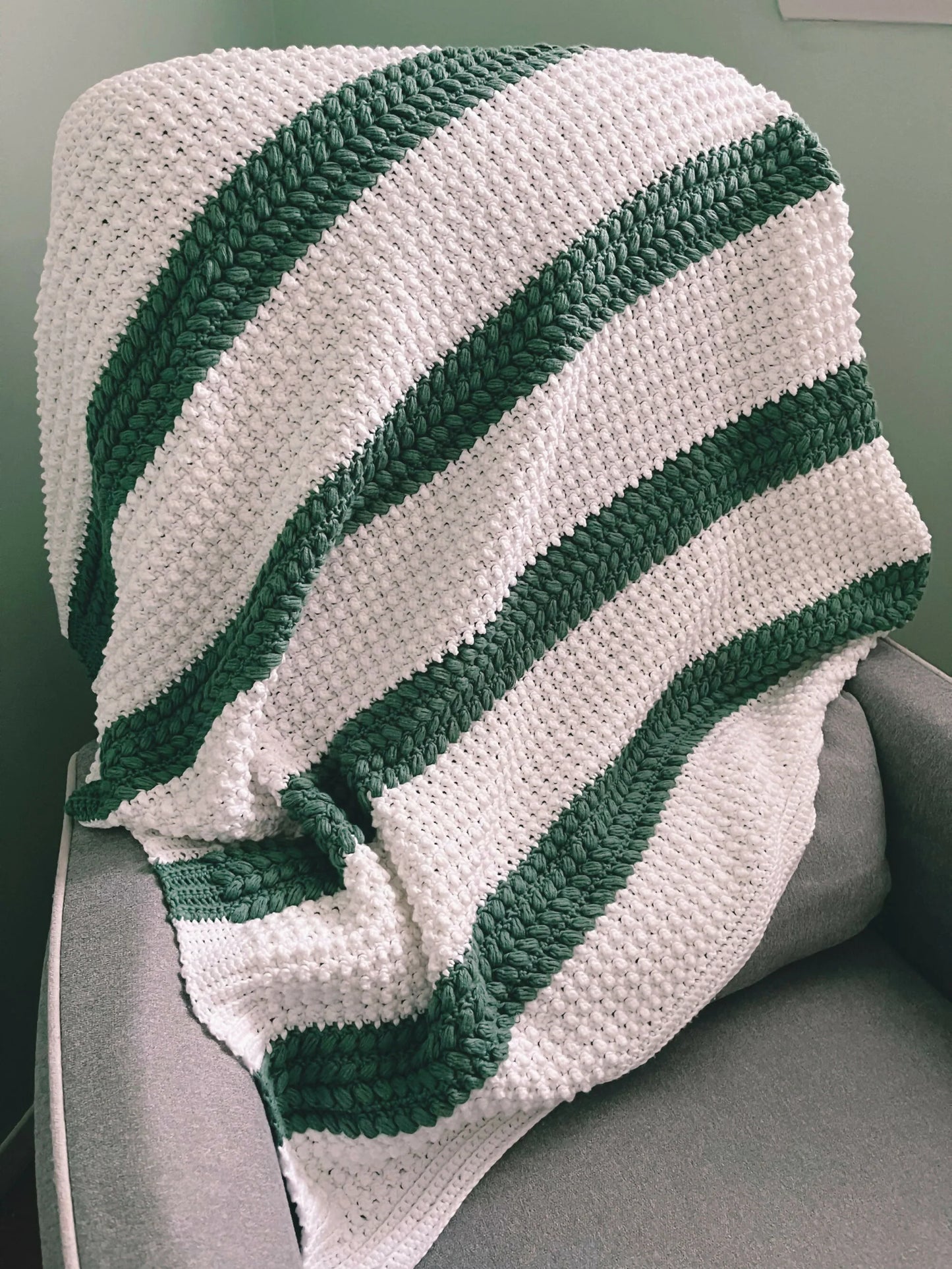 The Emilia Baby Blanket (Crochet)