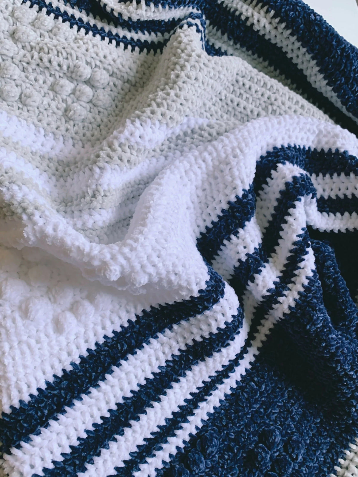 The Midnight Skies Baby Blanket (Crochet)