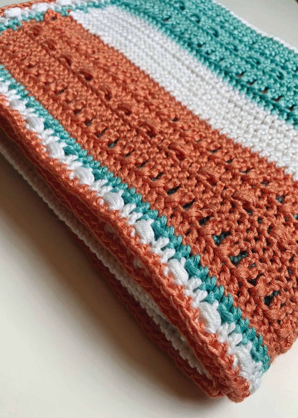The Sara Bead Baby Blanket (Crochet)