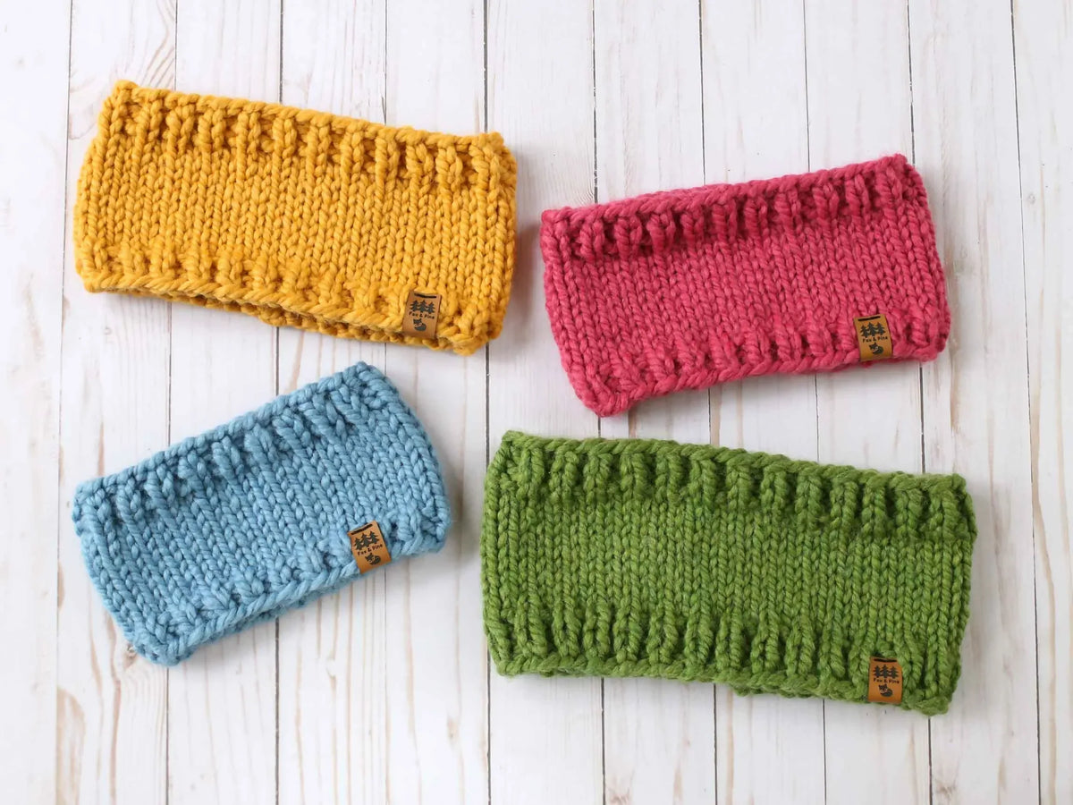 Cozy Headband Ear Warmers (Knit)