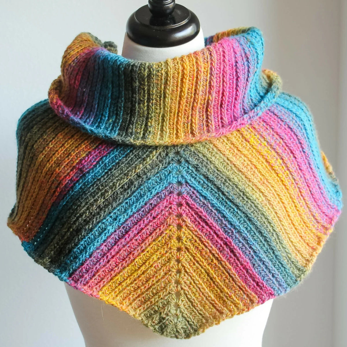 Uptown Brioche Infinity Scarf (Crochet)
