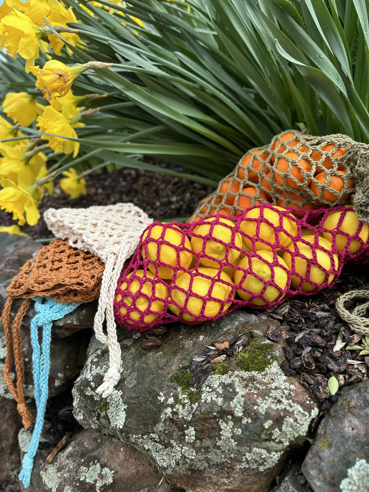 Mesh Produce Bag (Crochet)
