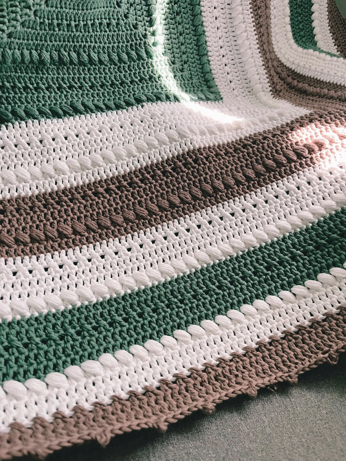 The Pommes Baby Blanket (Crochet)