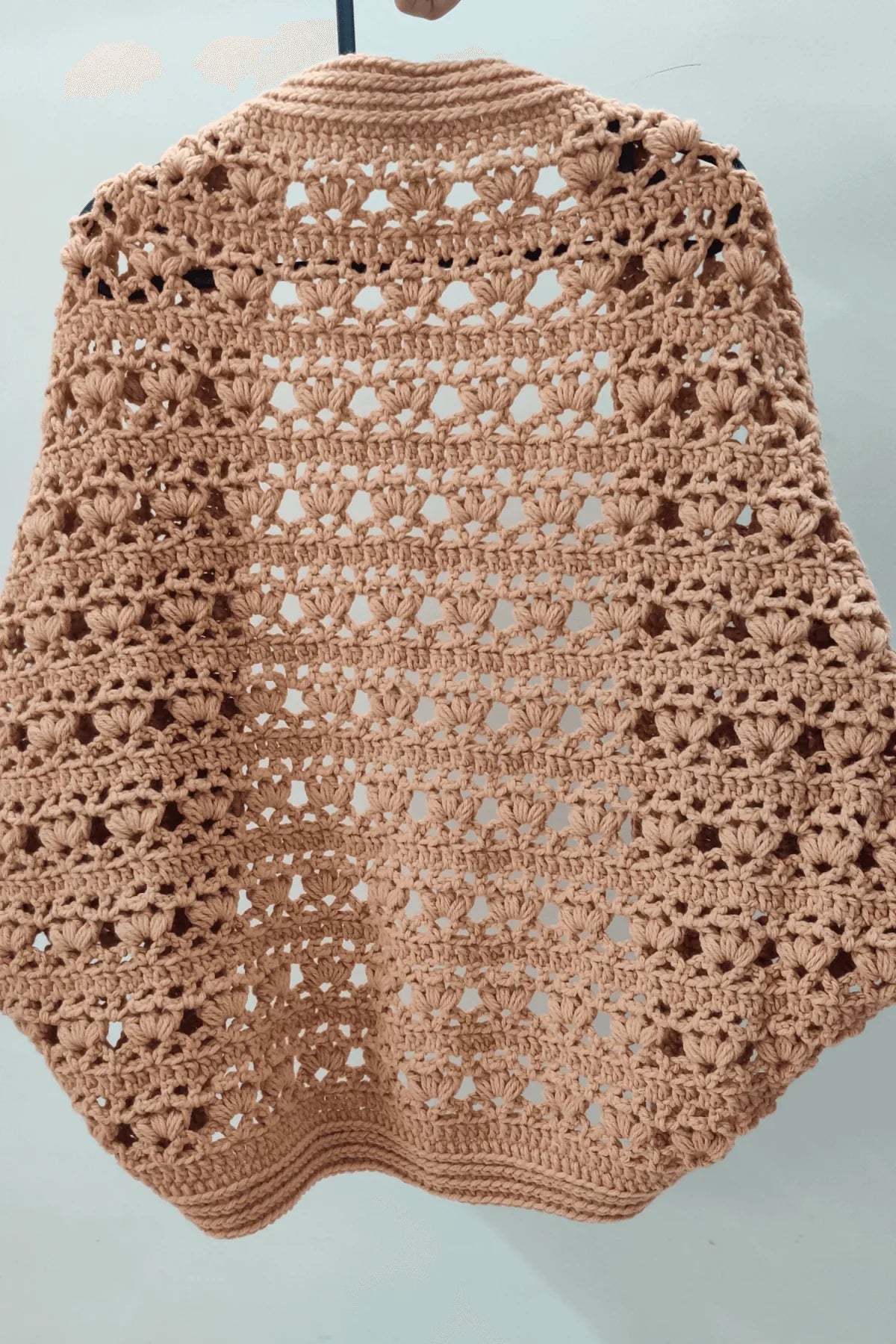 Pumpkin Pie Cocoon Shrug (Crochet)