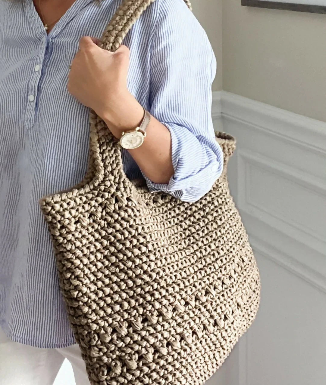 The Weekender Bag (Crochet)