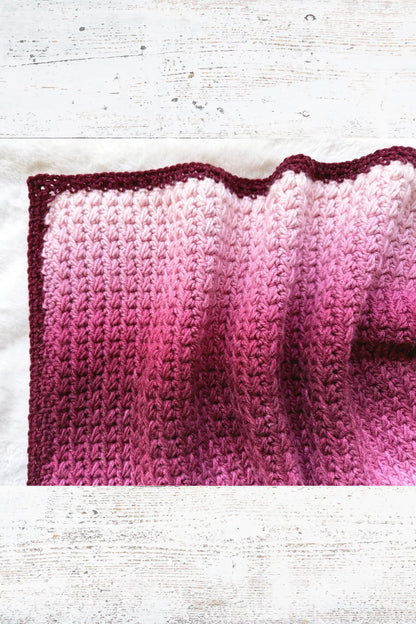 Feather Stitch Blanket (Crochet)