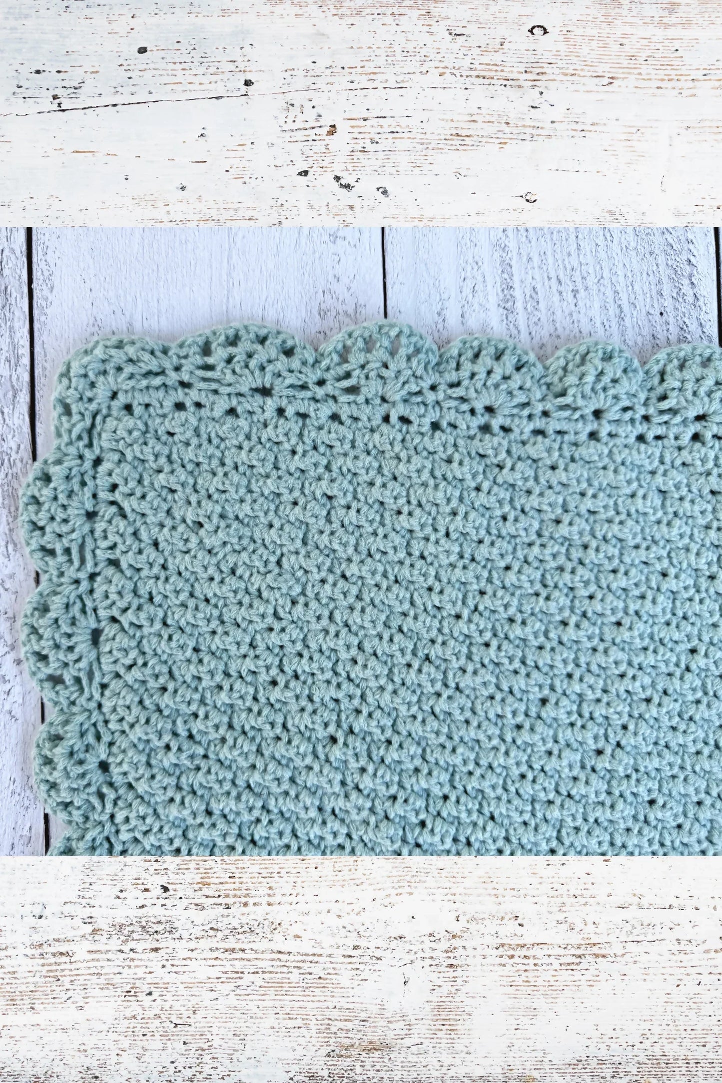 C2C Lemon Peel Stitch Baby Blanket (Crochet)