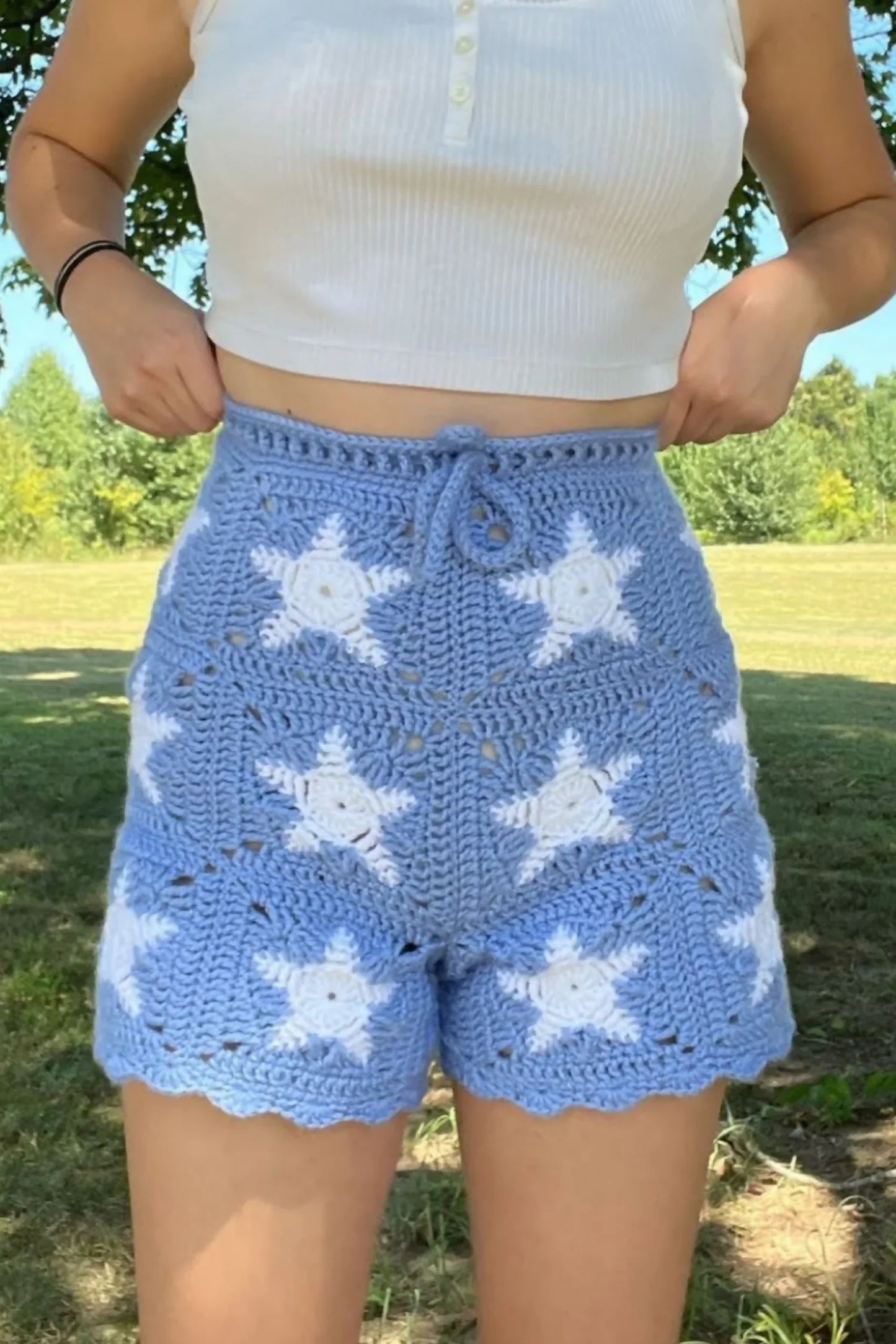 Stardust Shorts (Crochet)