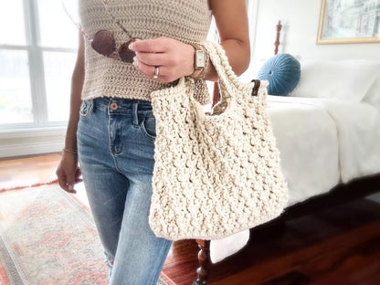 The Marlowe Crochet Tote (Crochet)