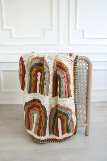 Over the Rainbow Blanket (Crochet)