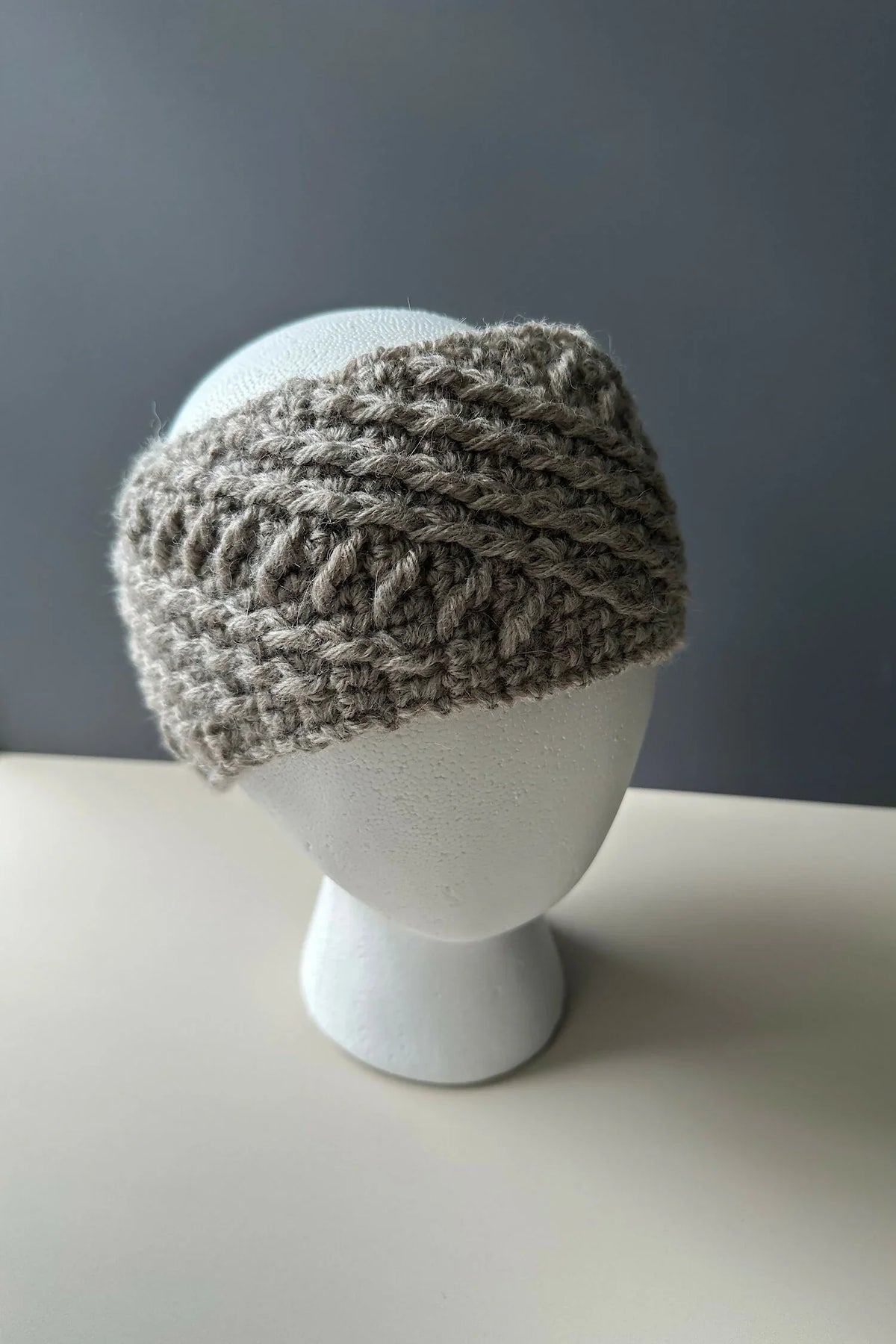 Crossline Headband (Crochet)