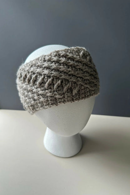 Crossline Headband (Crochet)