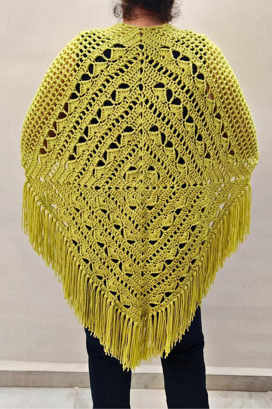 Serendipity Poncho Shawl (Crochet)