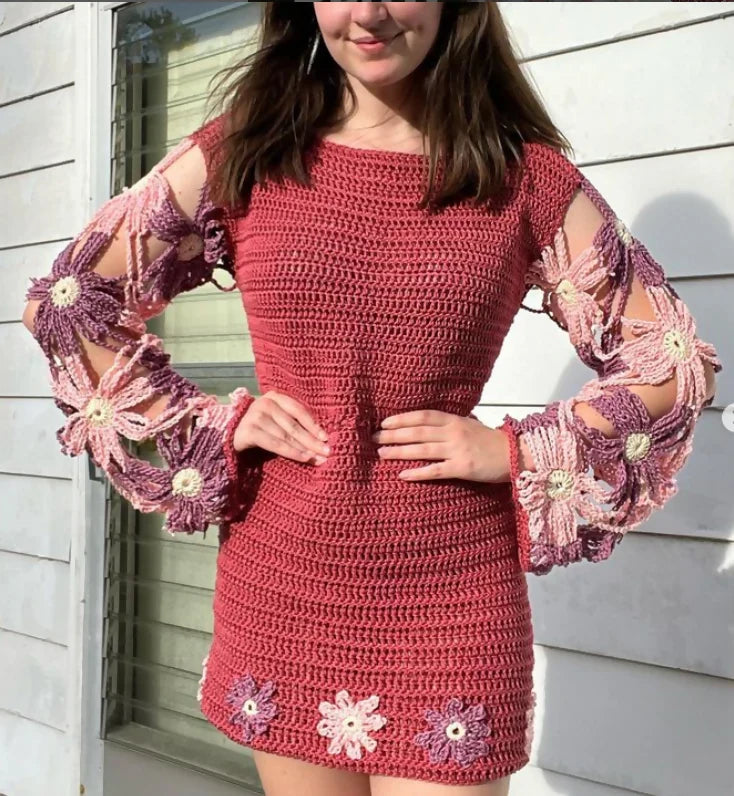 Daisy Daze Dress (Crochet)