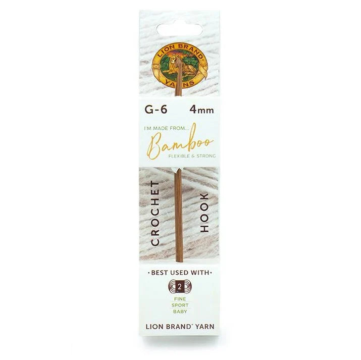 Lion Brand® Bamboo Crochet Hooks (Sizes G to P)