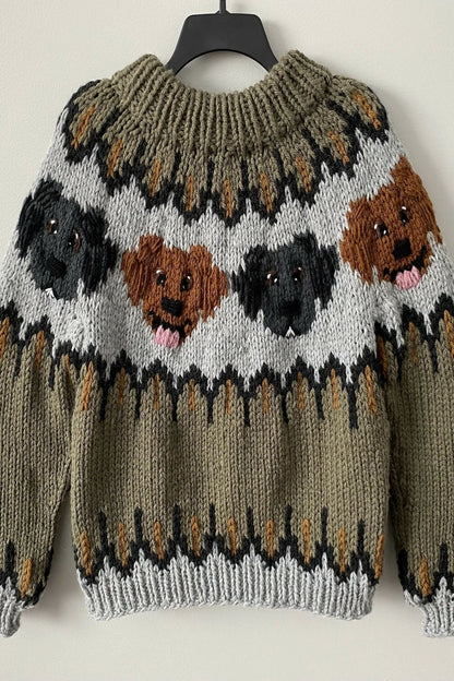 Puppy Dog Sweater (Knit)
