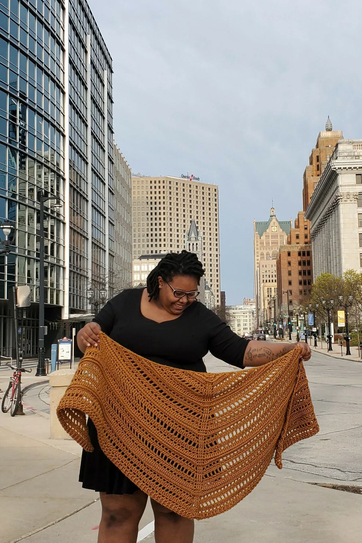 Skylines Shawl (Crochet)