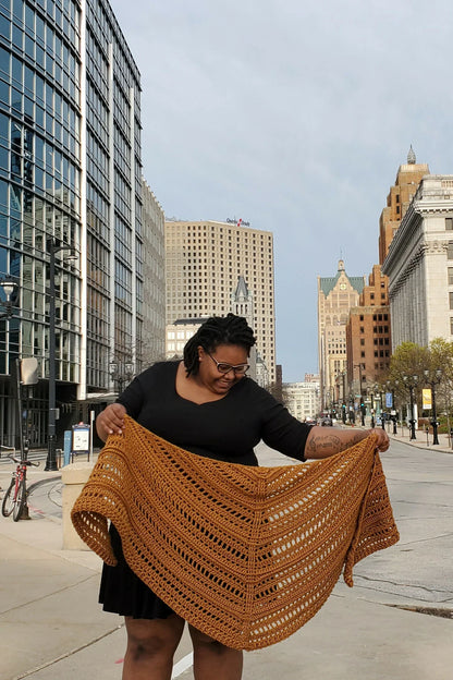 Skylines Shawl (Crochet)