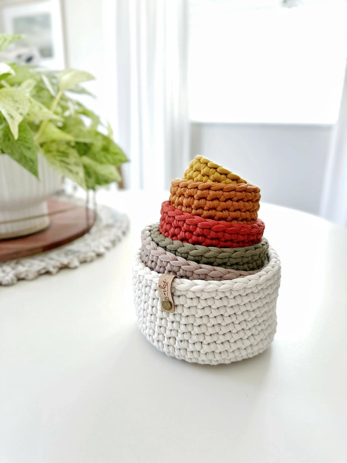 Nesting Bowls Set of 6 (Crochet)