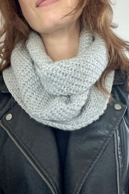Skylar Infinity Scarf (Crochet)