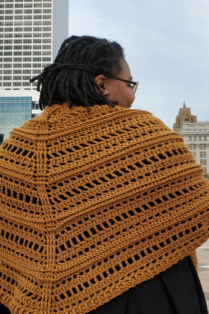 Skylines Shawl (Crochet)