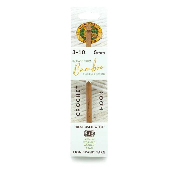 Lion Brand® Bamboo Crochet Hooks (Sizes G to P)