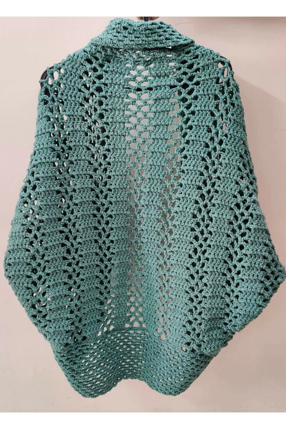 Lacily Cocoon Cardigan (Crochet)