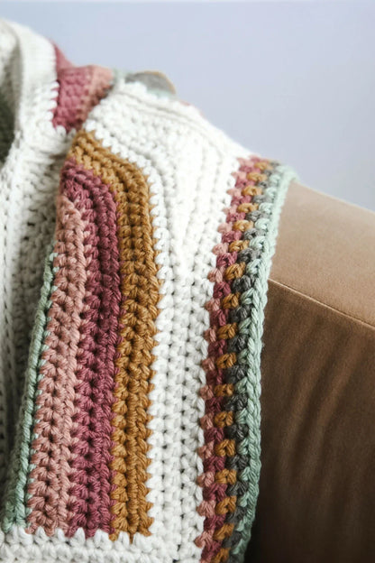 Over the Rainbow Blanket (Crochet)