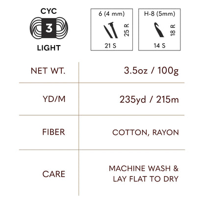LB Collection® Cotton Bamboo Yarn