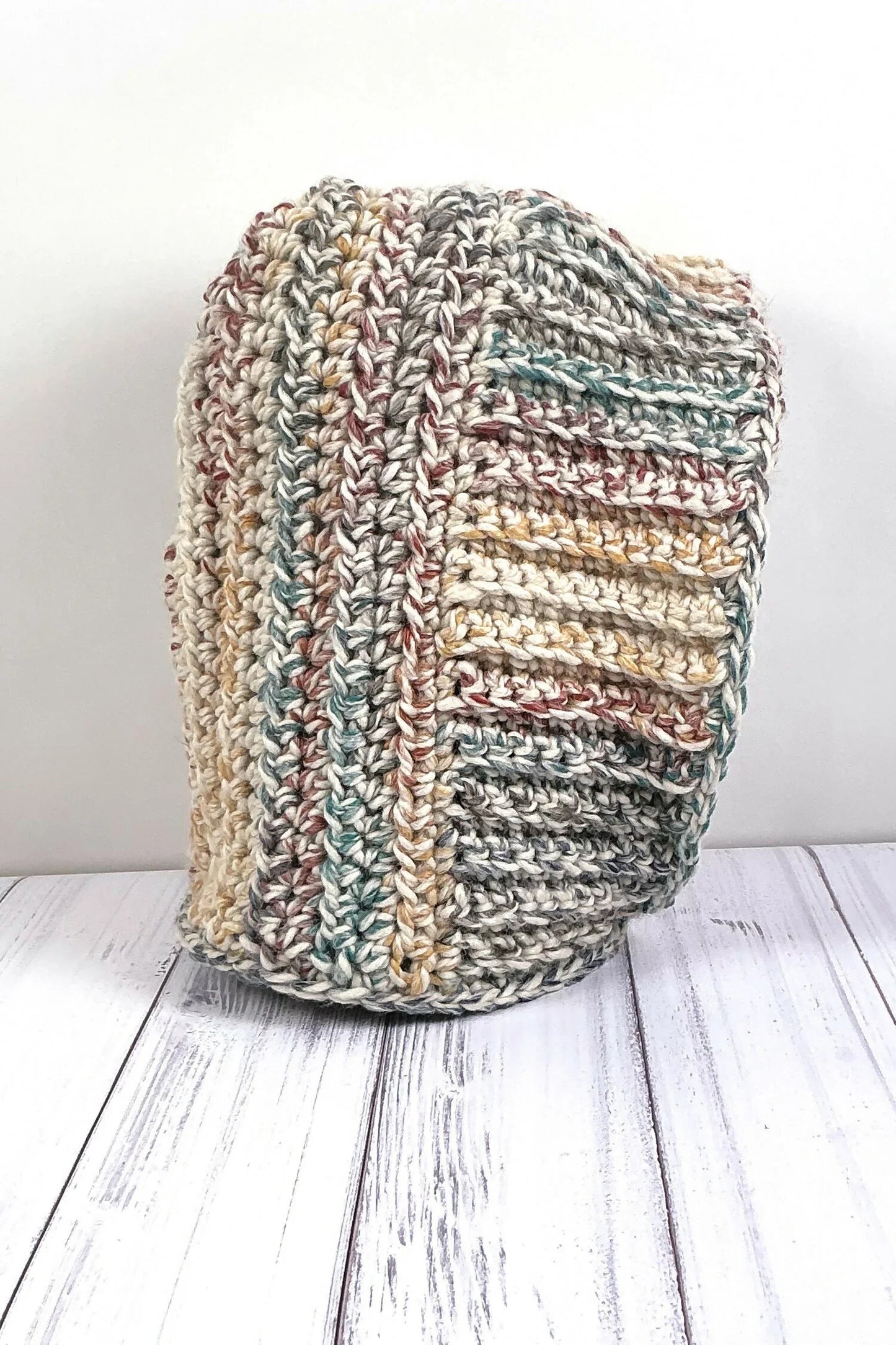 Turtleneck Hoodie (Crochet)