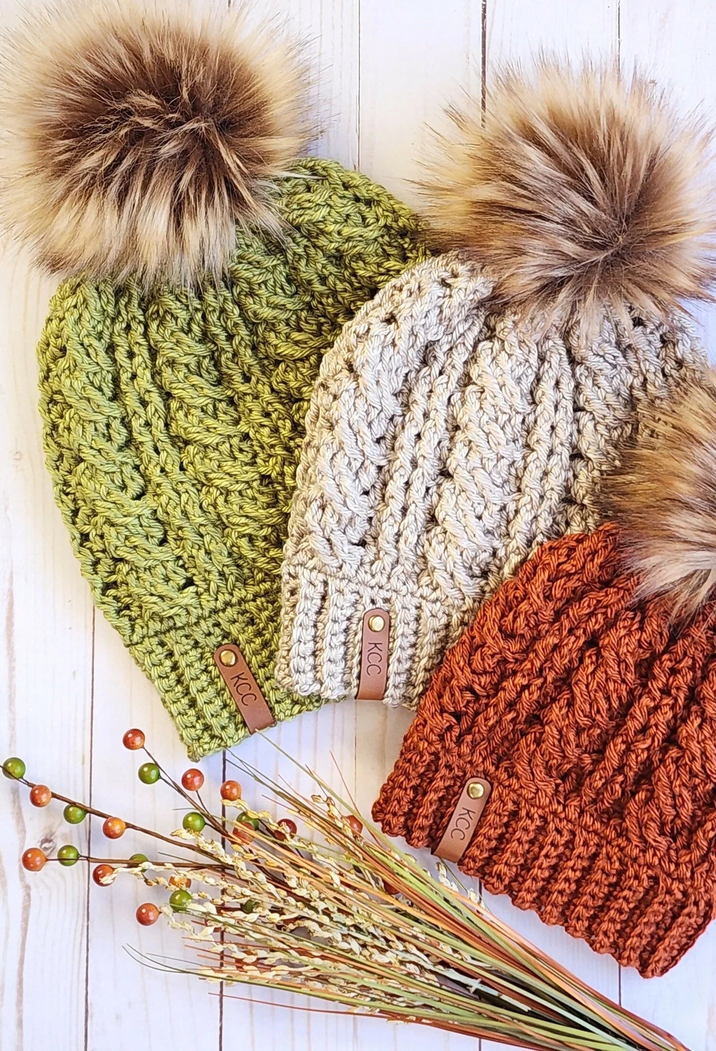 Karen Cable Beanie (Crochet)
