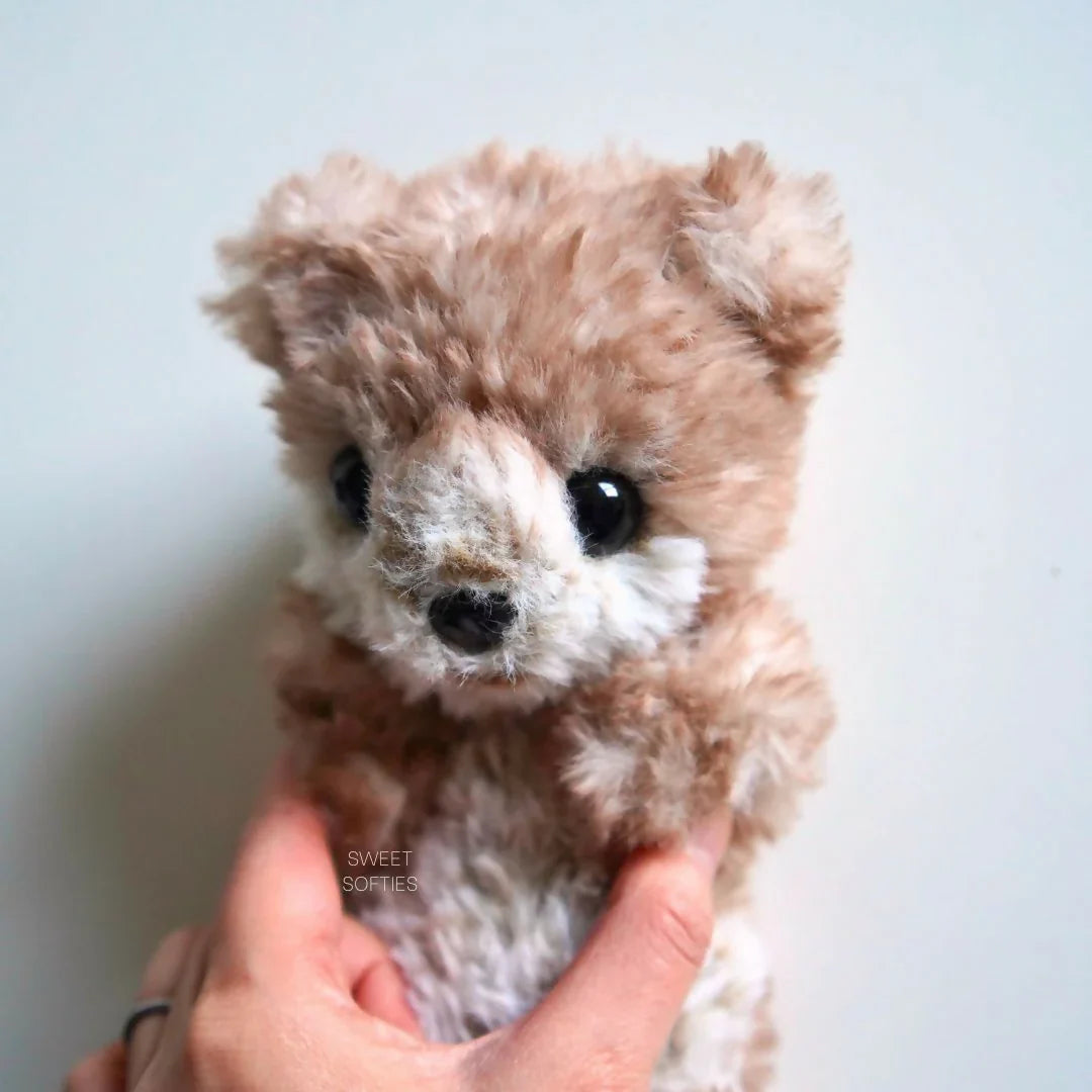 Faux Fur Otter Snuggler (Crochet)
