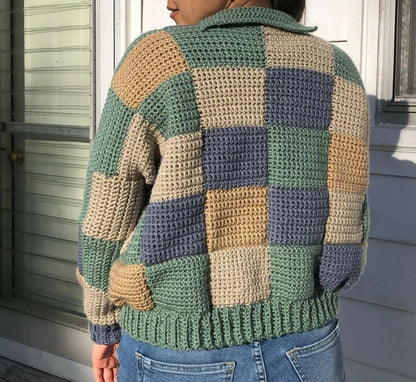 Patchwork Patty Cardigan (Crochet)