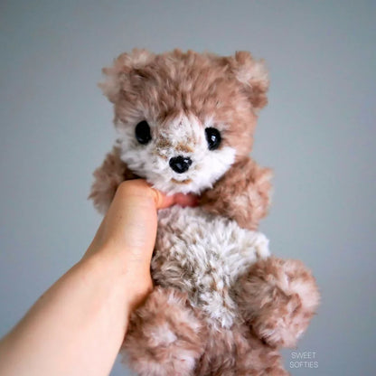 Faux Fur Otter Snuggler (Crochet)