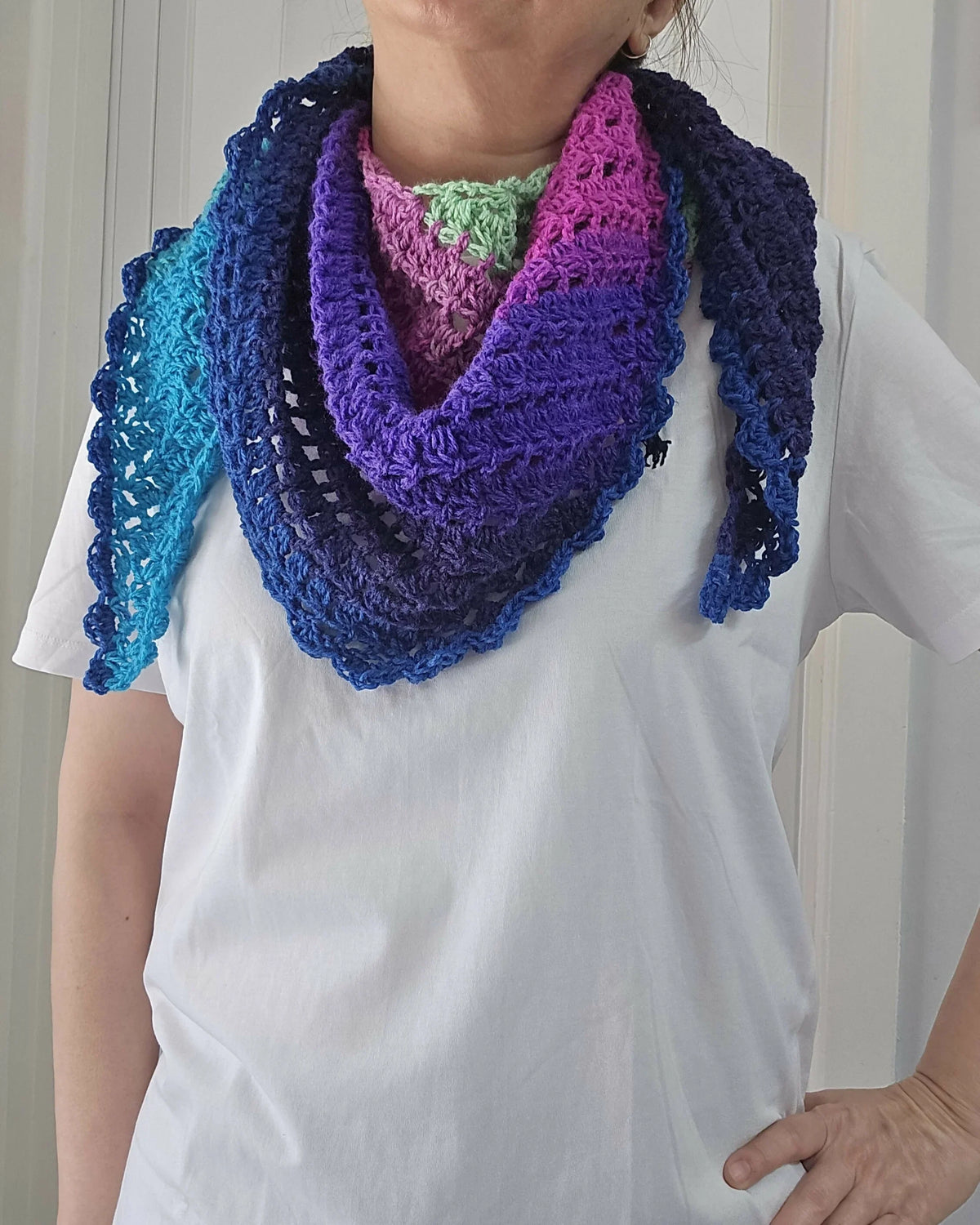 Hopscotch Scarf (Crochet)
