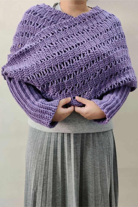 Pretty Chains Sweater Scarf (Crochet)