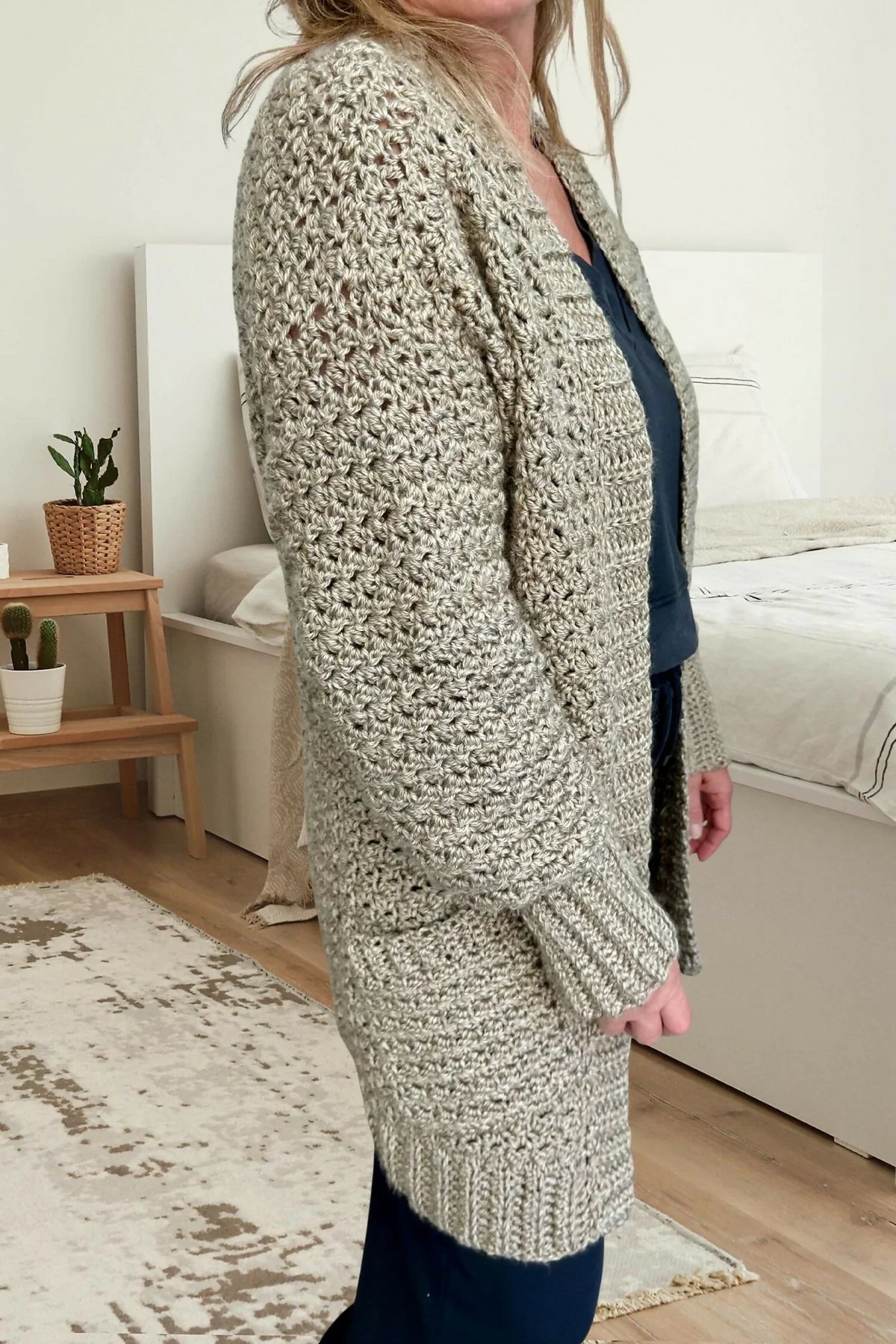 Wrenley Oversized Cardi (Crochet)