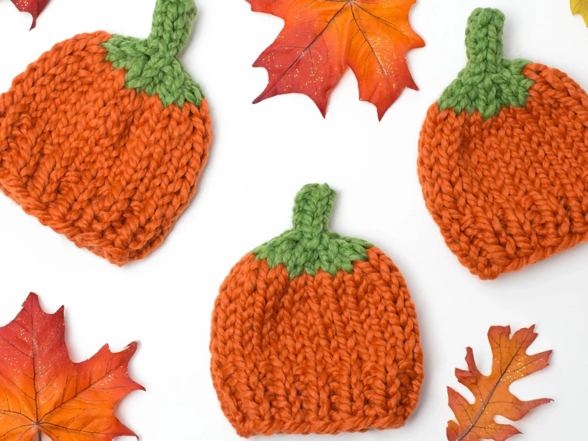Pumpkin Hat (Knit)
