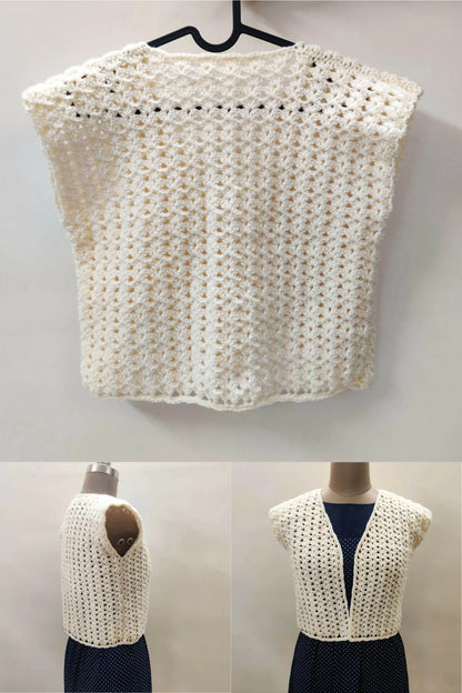 Moonflower Vest (Crochet)