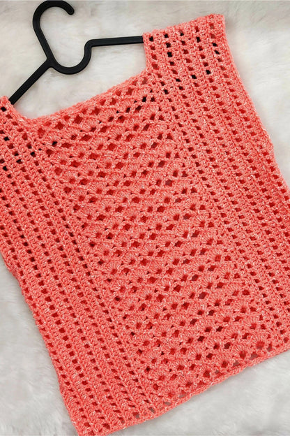 Crochet Peachy Beachy Top (Crochet)