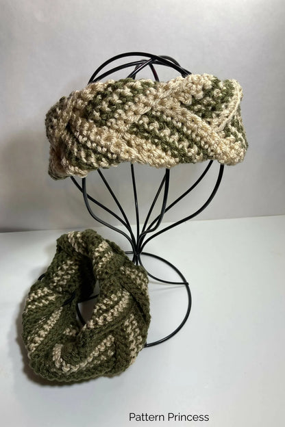 Quick & Easy Braided Headband (Crochet)