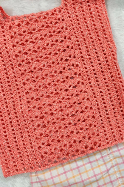 Crochet Peachy Beachy Top (Crochet)