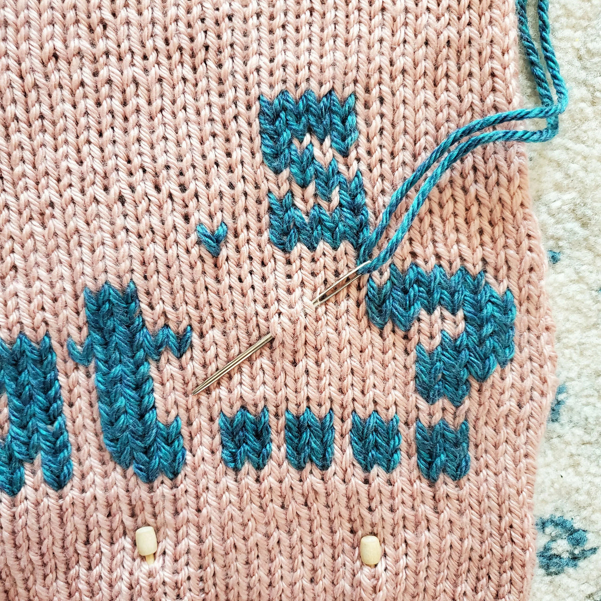 Chicken Butt Pillow (Knit)